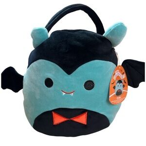 Original Squishmallows Drake Halloween Treat Pail NWT